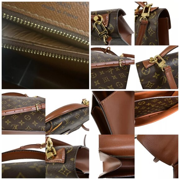 authenticity guaranteed LOUIS VUITTON Monceau 2Way Shoulder Hand Bag - Picture 16 of 16